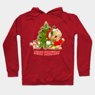 christmas cat Hoodie